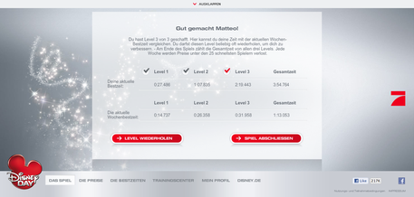 Level End Screen