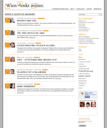 Alle Posts zu einer Kategorie